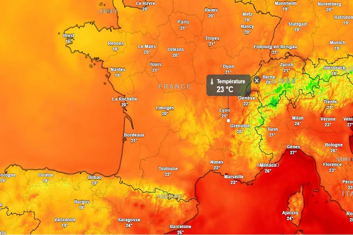 Les prévisions météo se précisent